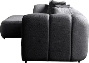Corner Sofa N-Line Left - Dark Grey Dark Grey