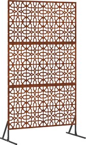 vidaXL Οθόνη Ιδιωτικότητας 100 x 50 x 180 εκ. Σκ rusty