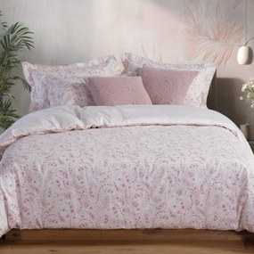 Σεντόνια King Size (Σετ) Nef-Nef Homeware Premium Mirelle Ecru - Pink