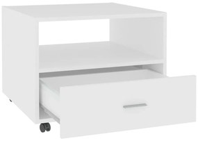 vidaXL Τραπεζάκι Σαλονιού Λευκό 55 x 55 x 40 εκ. από Επεξεργ. Ξύλο