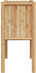 vidaXL Ανεβασμένο Κρεβάτι Καφέ 70 x 35 x 70 εκ. Μπαμπού