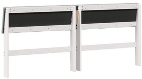 vidaXL Ταπετσαρισμένο κεφαλάρι Ανοιχτό γκρι 180 cm