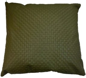 Μαξιλάρι Διακοσμητικό (Με Γέμιση) DWTA1013 Olive Espiel 42X42 Τεχνόδερμα