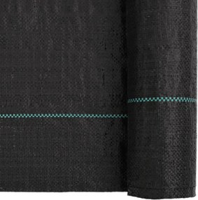 vidaXL Μεμβράνη Εδαφοκάλυψης Μαύρη 2x10 μ. από Πολυπροπυλένιο