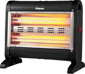 Primo PRQH-81051 Σόμπα Χαλαζία 1600W Mαύρη