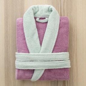 Μπουρνούζι Nima Ease Mauve Pink/Mint Μωβ SMALL