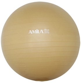 Μπάλα Κινησιοθεραπείας Amila Bulk 65cm Χρυσή 48413
