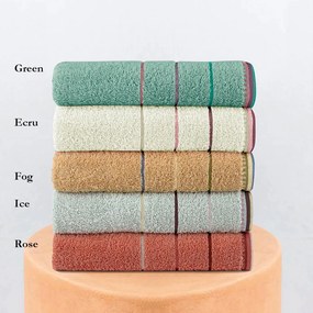 Πετσέτες Dezi (Σετ 3τμχ) Green Palamaiki Towels Set 70x140cm 100% Βαμβάκι