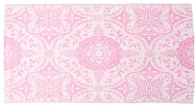 vidaXL Χαλί εξωτερικού χώρου ARAKIL ροζ 120x180 cm PP