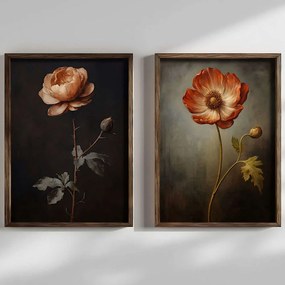 Κάδρα (Σετ 2Τμχ) 856EVL1452 50x3,5x70cm Multi Wallity Vertical Mdf, Wood