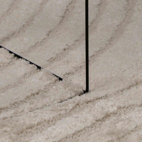 vidaXL Χαλιά χώρου τετράγωνο GALATI Μπεζ 200 x 200 cm Πολυεστέρας