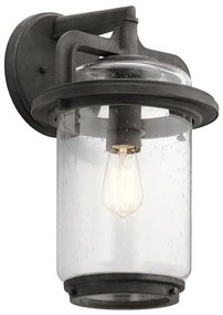 Απλίκα Φωτιστικό Τοίχου E27 60W IP44 Μαύρο Andover QN-ANDOVER-L Elstead QN-ANDOVER-L Μαύρο