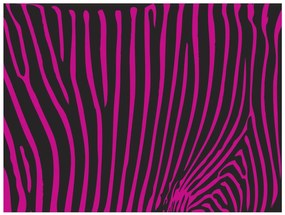 Φωτοταπετσαρία - Zebra pattern (violet) 250x193