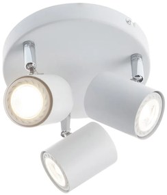 Σποτ Τρίφωτο Aca Orfeas SUH1893PW White Matt