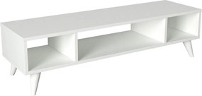 Έπιπλο Τηλεόρασης ArteLibre Samos Λευκό 120x35x40cm