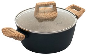 Estia 01-10201 Earth Βαθιά Κατσαρόλα από Αλουμίνιο 2.3lt / 20cm