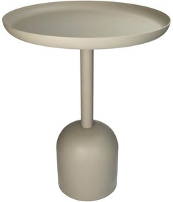 Τραπεζάκι ArteLibre Ιβουάρ Μέταλλο 37x37x46.5cm-05156724