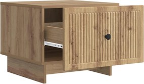 vidaXL Τραπεζάκι σαλονιού Artisan Δρυς 49 x 50 x 40 εκ