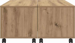 vidaXL Τραπεζάκι σαλονιού Artisan Oak 75 x 75 x 38 cm