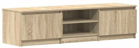 vidaXL Έπιπλο Τηλεόρασης Sonoma Δρυς 140x40x35,5 εκ. από Επεξ. Ξύλο