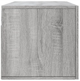 vidaXL Ντουλάπι Τοίχου Γκρι Sonoma 100x36,5x35 εκ. Επεξεργασμένο Ξύλο