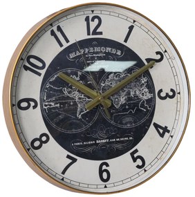 Ρολόι Τοίχου Υδρόγειος Πλαστικό 30cm ANKOR