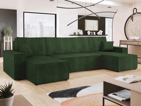 Γωνιακός καναπές Karla U-Prasino