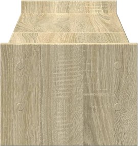 vidaXL Βάση Οθόνης Sonoma Δρυς 100x27x20 εκ. από Επεξ. Ξύλο