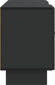 vidaXL Ντουλάπι TV 102 x 34,5 x 50 εκ. Μαύρο Επεξεργασμένο Ξύλο