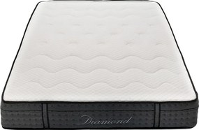 Στρώμα Diamond pakoworld pocket spring+gel memory foam 25-27cm 150x200εκ