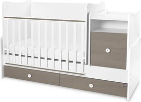 BED TREND PLUS NEW 70/160 WHITE/CAFFE
