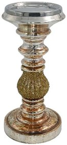 Κηροπήγιο 955-124-001 11x24cm Copper Γυαλί