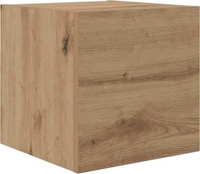 vidaXL Μονάδες TV Επιτοίχιο 4 pcs Artisan Oak Επεξεργασμένο ξύλο
