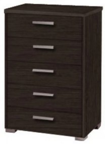 Intrahome Συρταριέρα με 5 συρτάρια σε βέγγε χρώμα 60x45x90 Intrahomesa-00652639