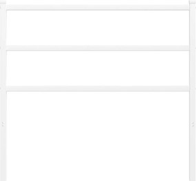 vidaXL Ανταλλακτικό κεφαλάρι Λευκό 107 εκ. Μεταλλικό