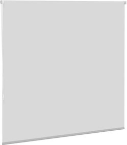 vidaXL Roller Blind Blackout ανοιχτό γκρι 160x130 cm Πλάτος υφάσματος