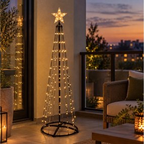 ΔΈΝΤΡΑ ΑΤΜΟΣΦΑΙΡΙΚΉΣ ΔΙΑΚΌΣΜΗΣΗΣ ΑLL ΥEAR LONG TREE 154LED 150CM EXTRA WW