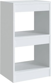 vidaXL Βιβλιοθήκη/Διαχωριστικό Χώρου Λευκό 40x30x72 εκ. Επεξ. Ξύλο
