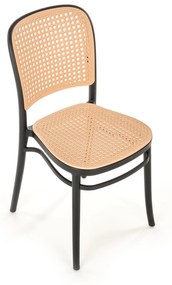 K483 chair natural/black DIOMMI V-CH-K/483-KR