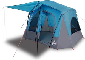 vidaXL Σκηνή Κάμπινγκ 5 Ατόμων Αδιάβροχη Μπλε