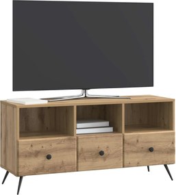 vidaXL Ντουλάπι TV Artisan Δρυς 102 x 34,5 x 50 εκ. Επεξεργασμένο Ξύλο