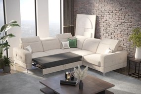 Γωνιακός καναπές Melindo Max-Gkri-Δεξιά - 250.00Χ250.00Χ107.00cm