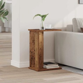 vidaXL End Table Παλιό ξύλο 35 x 25 x 50 εκ Επεξεργασμένο ξύλο
