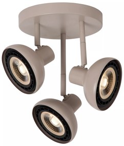Φωτιστικό Οροφής Lucide 30997-13-38 SENSAS Μπεζ/Κρεμ (Beige/Creme)