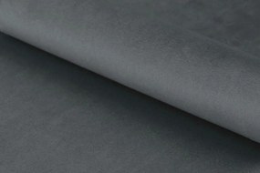 Πολυθρόνα Oakland 525, Γκρι, 83x75x75cm, Ταπισερί, Πόδια: Μεταλλικά