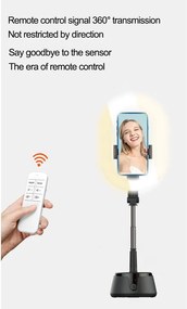 Qiaoyang LED Ring Light με Βάση QA-T678 – 360° Fill Light