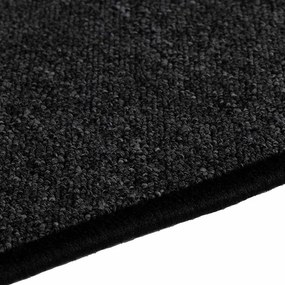 vidaXL Δερμάτινο Χαλί Ανθρακί 100 x 200 cm 100% Πολυπροπυλένιο