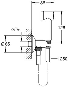 Grohe Sena Τηλέφωνο ντουζ