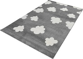 Παιδικό Χαλί (133x190) Polcarpet Star 4594 L.Grey