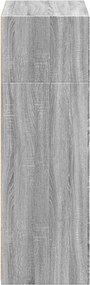 vidaXL Ντουλάπι Γκρι Sonoma 70x41x124 εκ. από Επεξεργασμένο Ξύλο